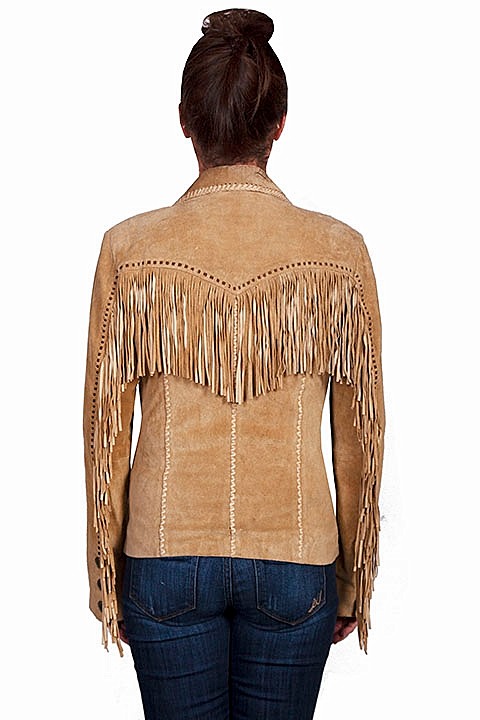 Scully Old Rust Vintage Fringed Suede Jacket | Canyon‑Relic Rust - Image 2