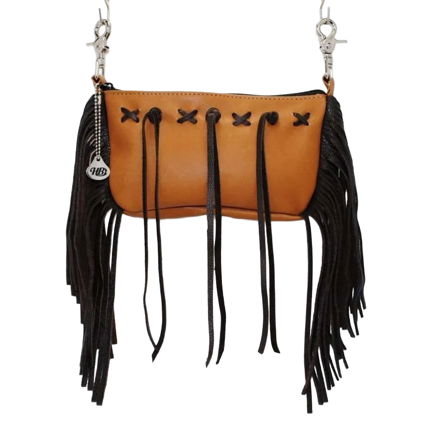 Custom Shadow Weaver Hip Bag | Woven Leather & Bespoke Fringe - Image 4