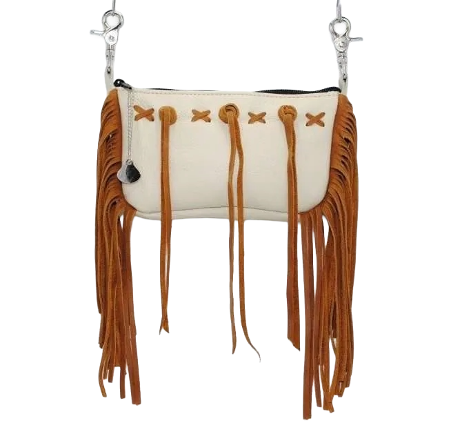Custom Shadow Weaver Hip Bag | Woven Leather & Bespoke Fringe - Image 7